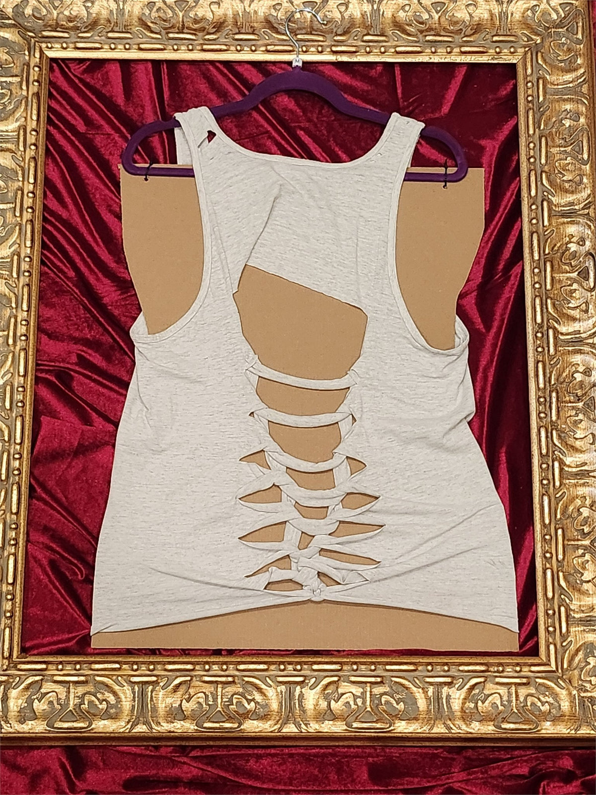 Deer Design – One-of-a-Kind Women’s M Reworked Tank - additional view