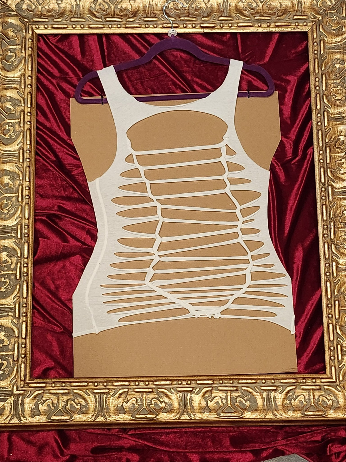 Beatles Help – One-of-a-Kind Women’s M Reworked Tank - additional view