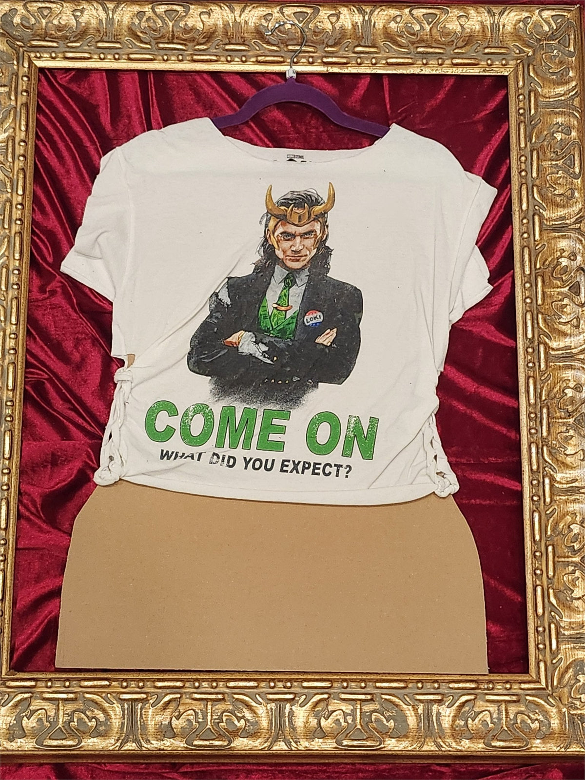 Loki – One-of-a-Kind Women’s M Reworked Shirt