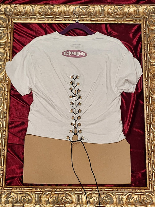 90's Romance – One-of-a-Kind Women’s M Reworked Shirt - additional view