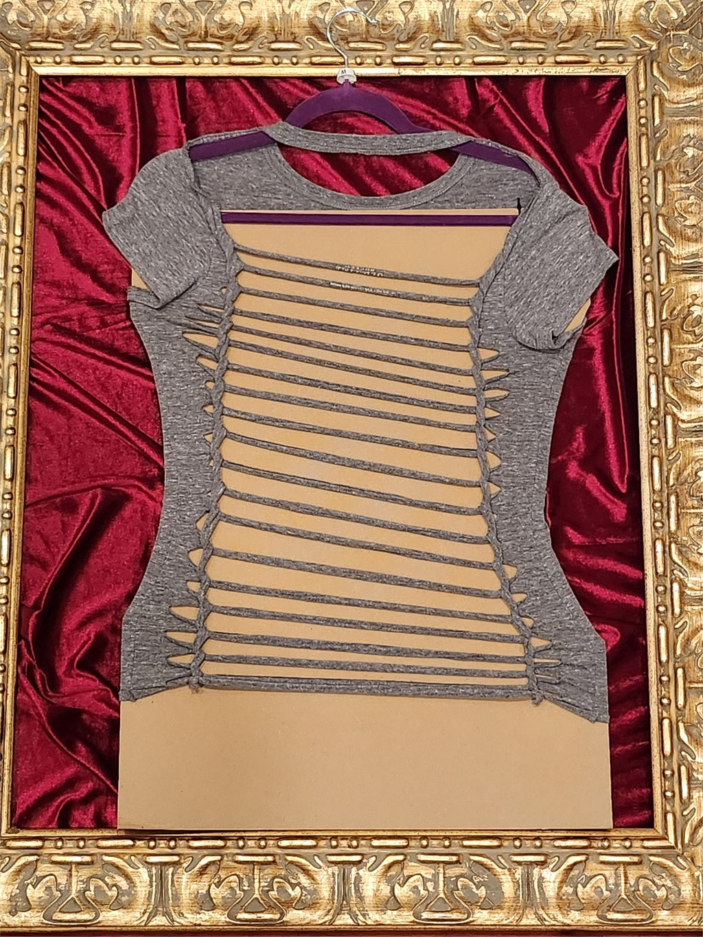 Arizona Coyote – One-of-a-Kind Women’s M Reworked Shirt - additional view