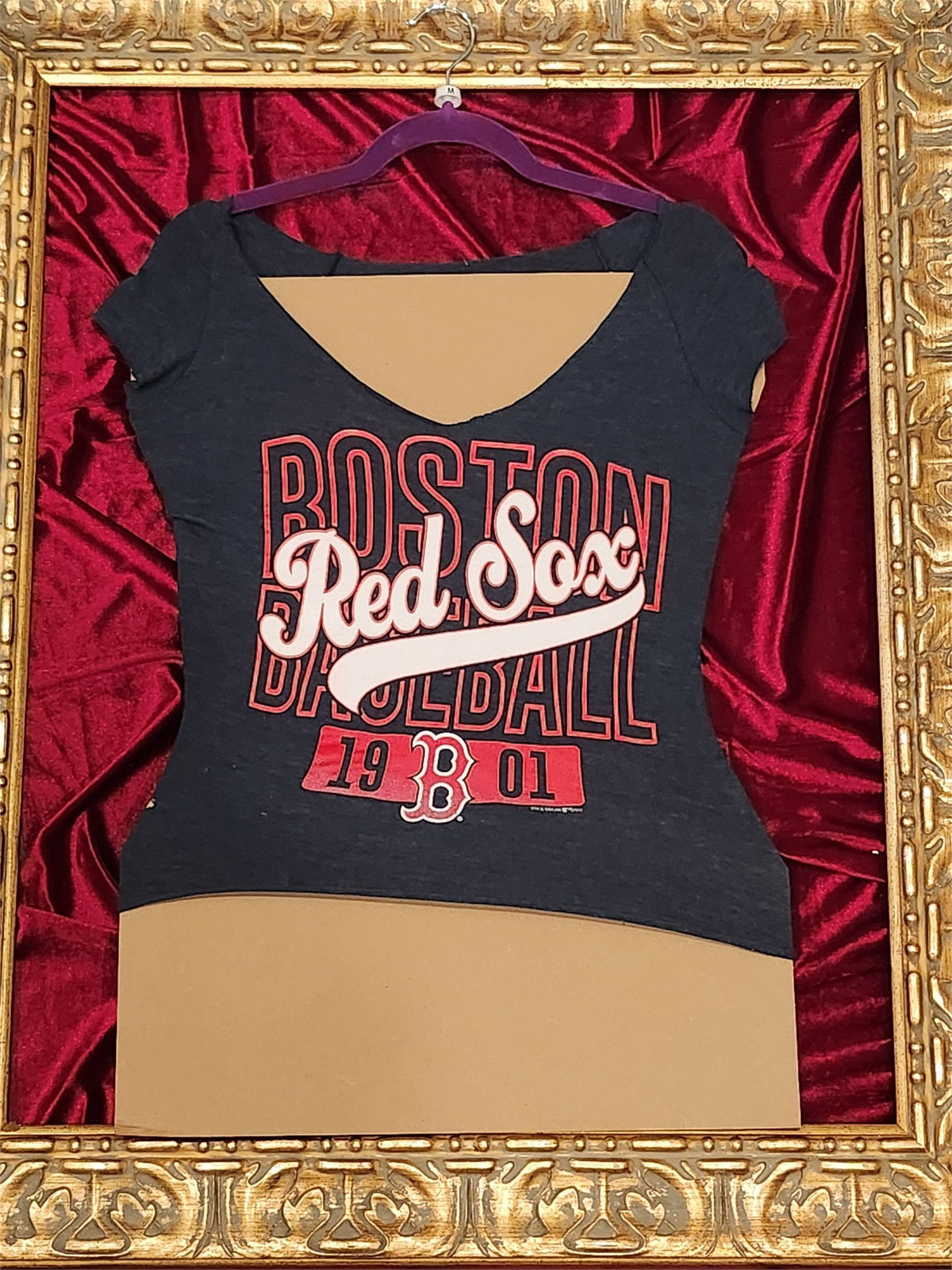 Boston Red Sox – One-of-a-Kind Women’s M Reworked Shirt