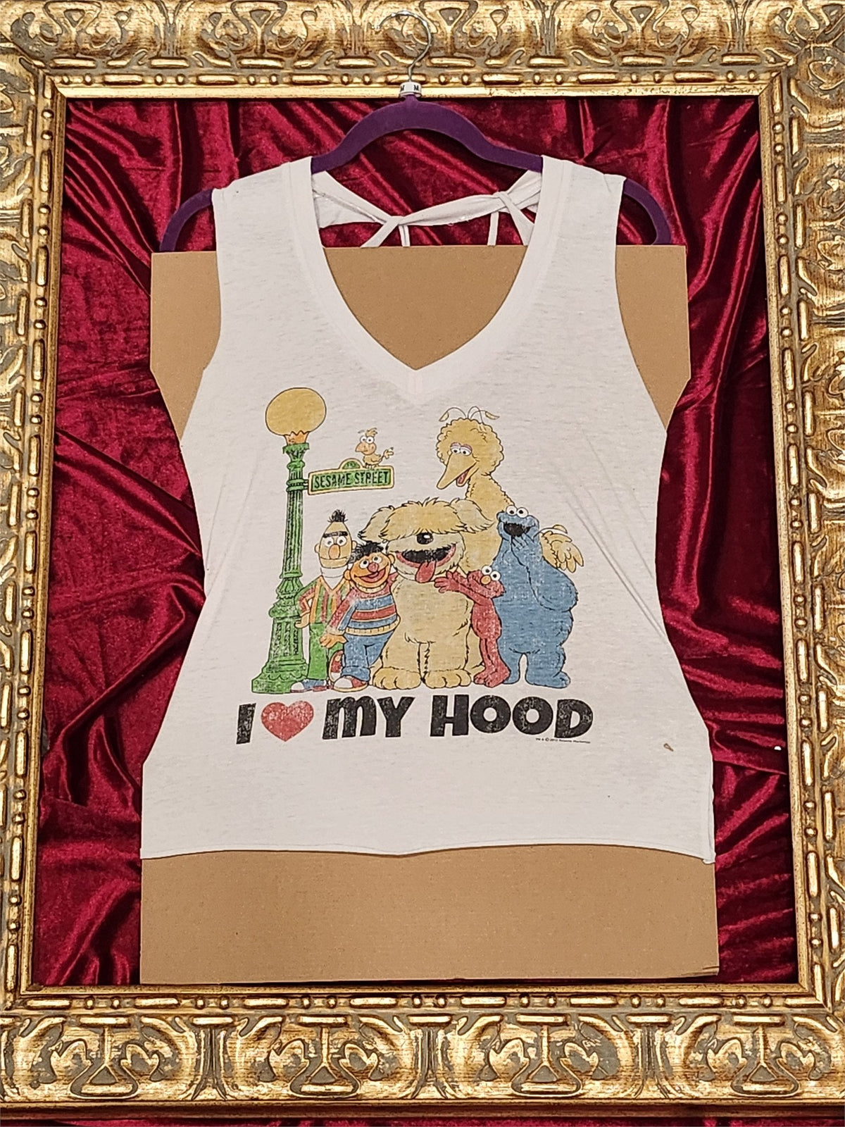 Sesame Street – One-of-a-Kind Women’s M Reworked Tank