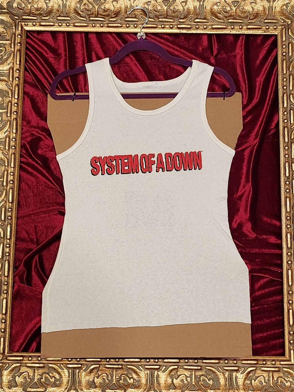 System of a Down – One-of-a-Kind Women’s M Reworked Tank