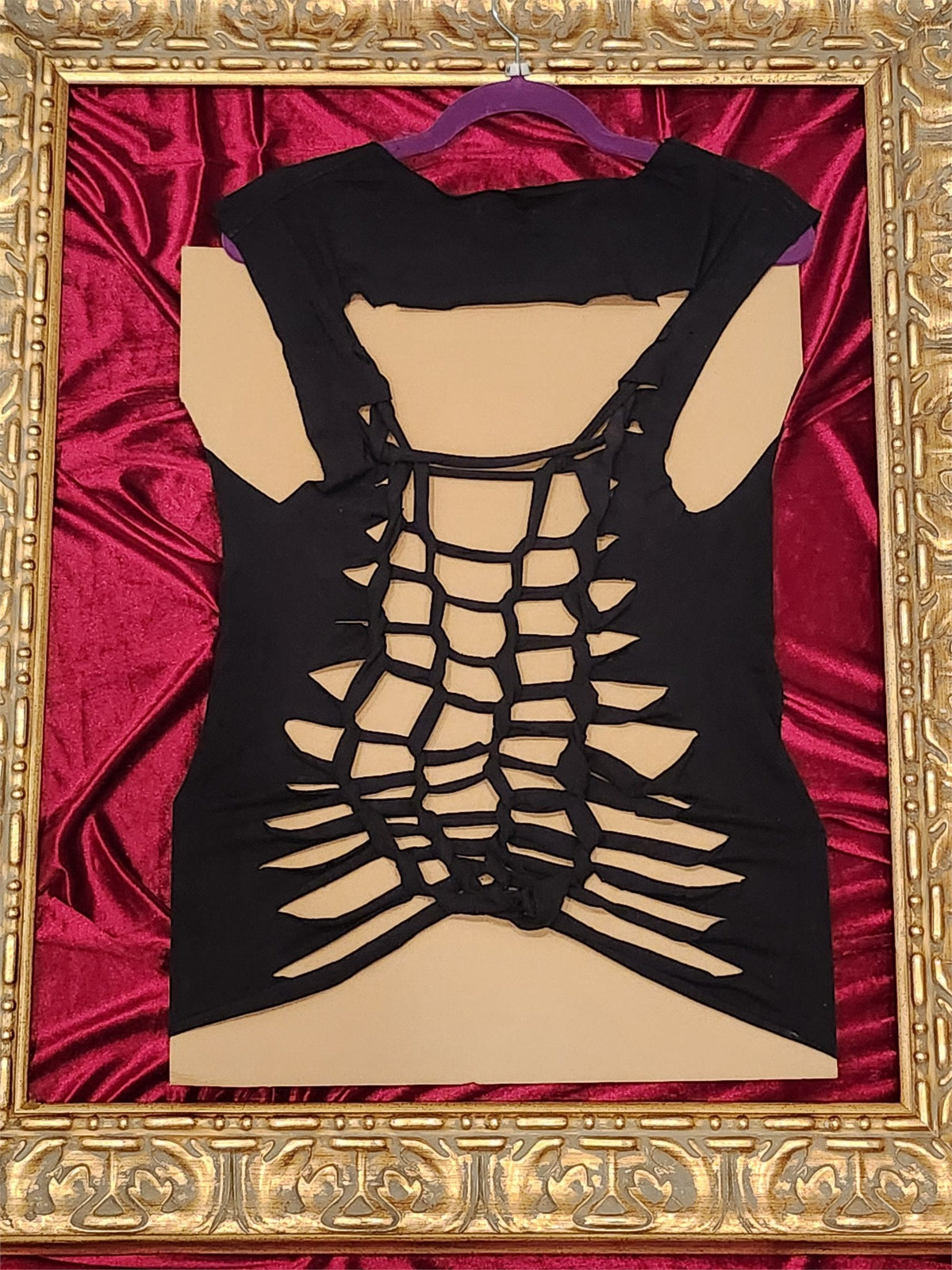 NY vs. Patriots – One-of-a-Kind Women’s M Reworked Tank - additional view