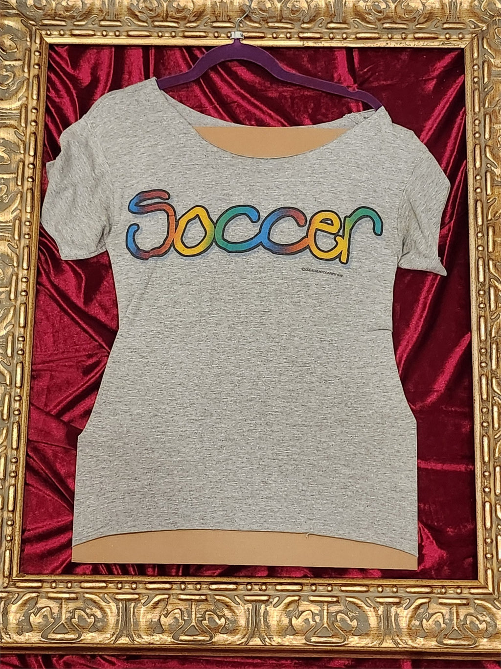 Soccer – One-of-a-Kind Women’s M Reworked Shirt