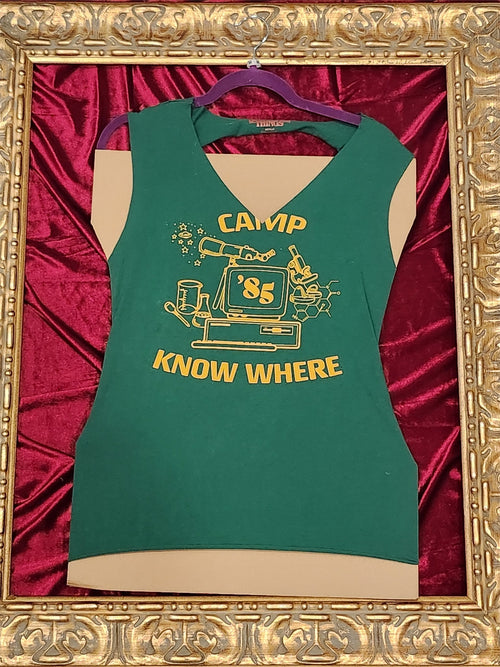 85 Camp Nowhere – One-of-a-Kind Women’s M Reworked Tank