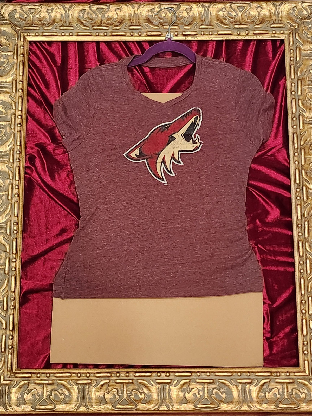 Arizona Coyote – One-of-a-Kind Women’s M Reworked Shirt