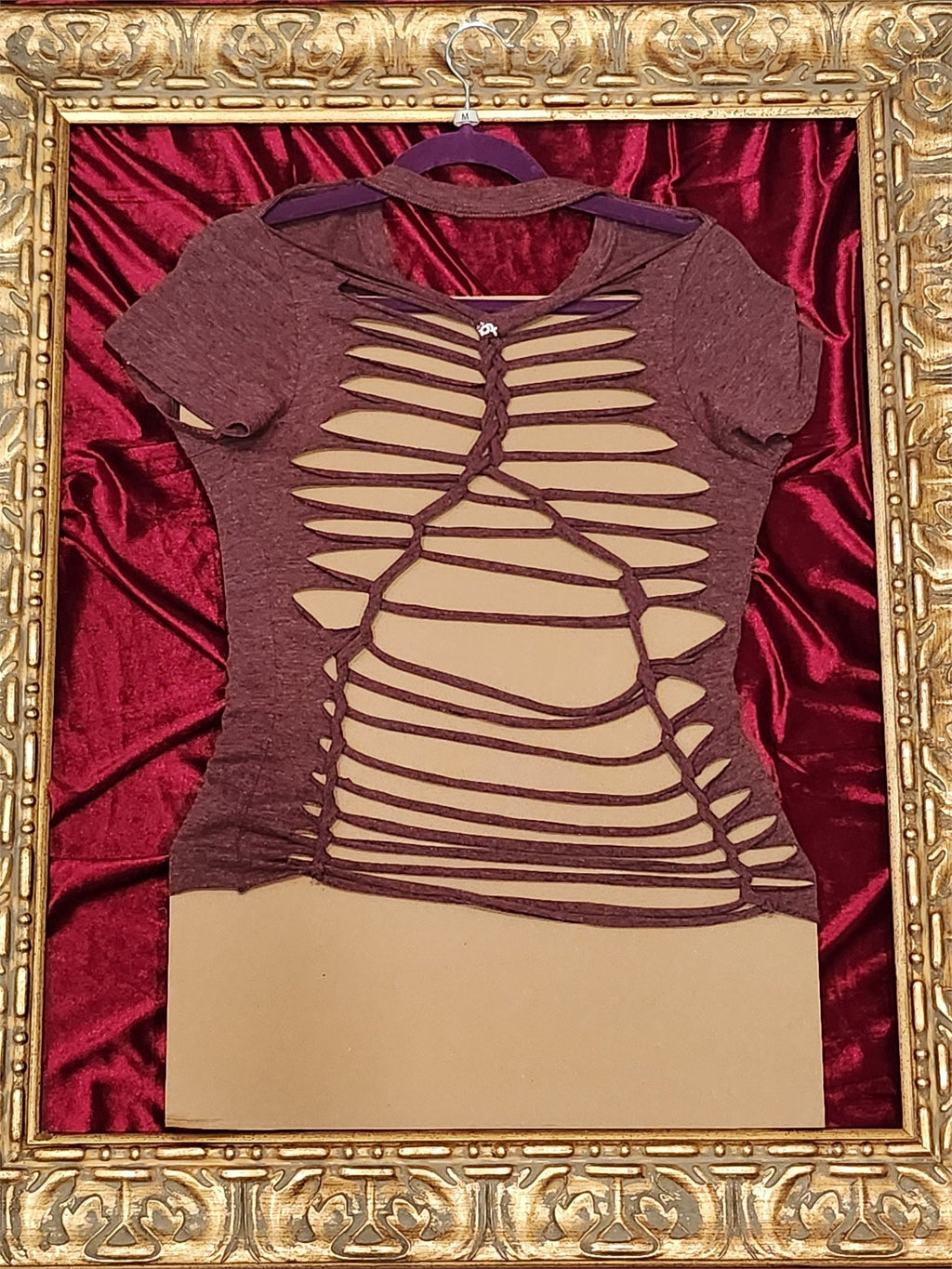 Arizona Coyote – One-of-a-Kind Women’s M Reworked Shirt - additional view