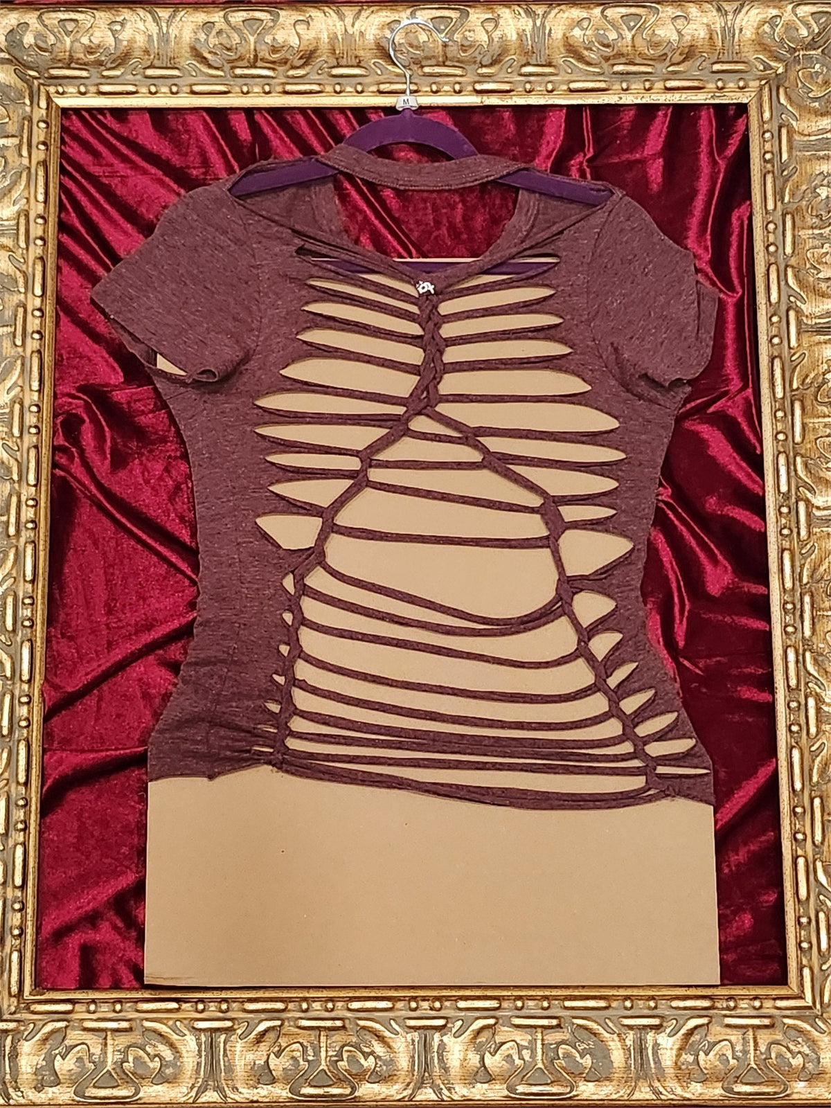 Arizona Coyote – One-of-a-Kind Women’s M Reworked Shirt - additional view