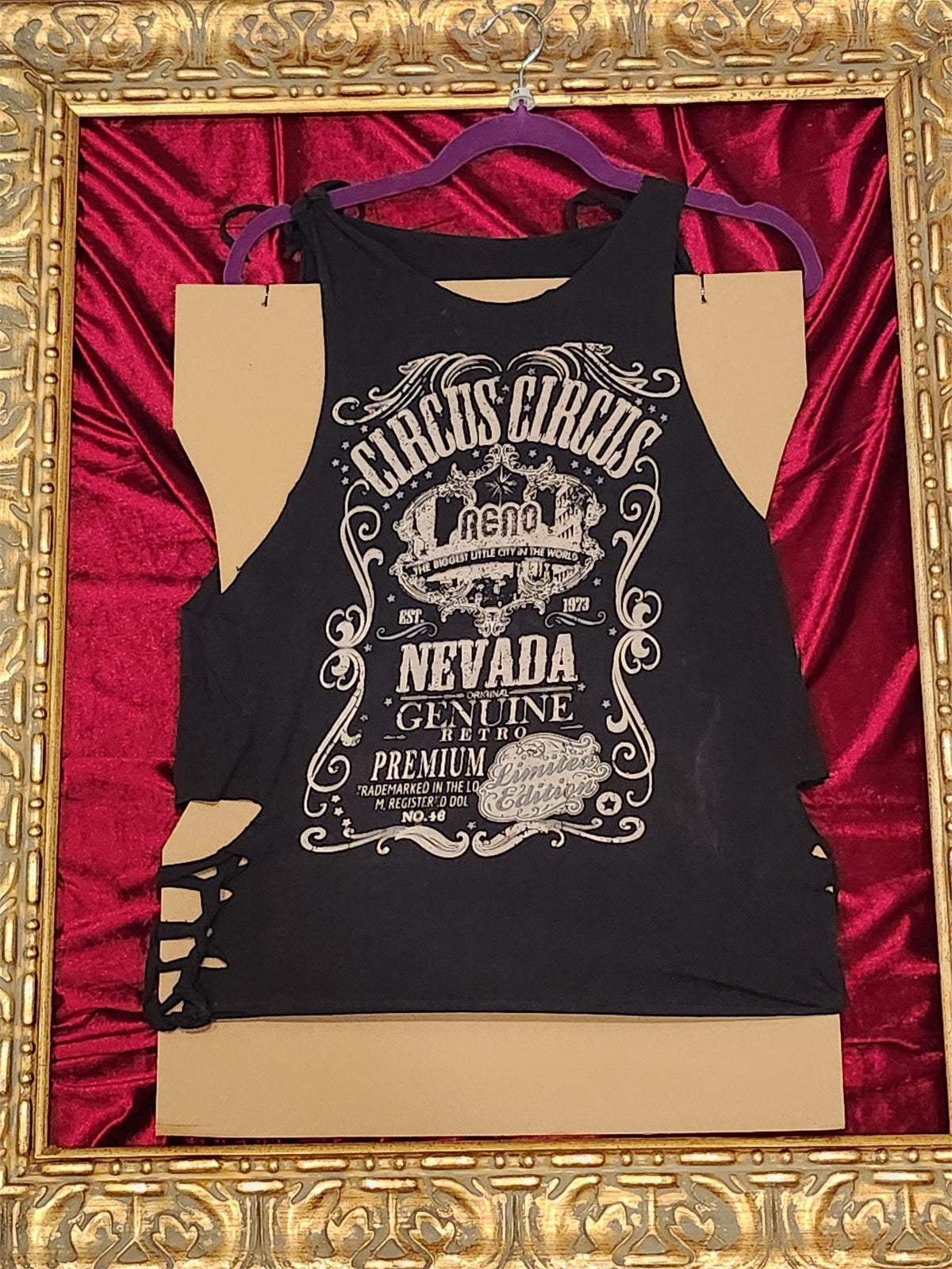 Circus Circus – One-of-a-Kind Women’s M Reworked Tank