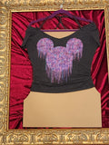 Mickey Mouse – One-of-a-Kind Women’s M Reworked Shirt