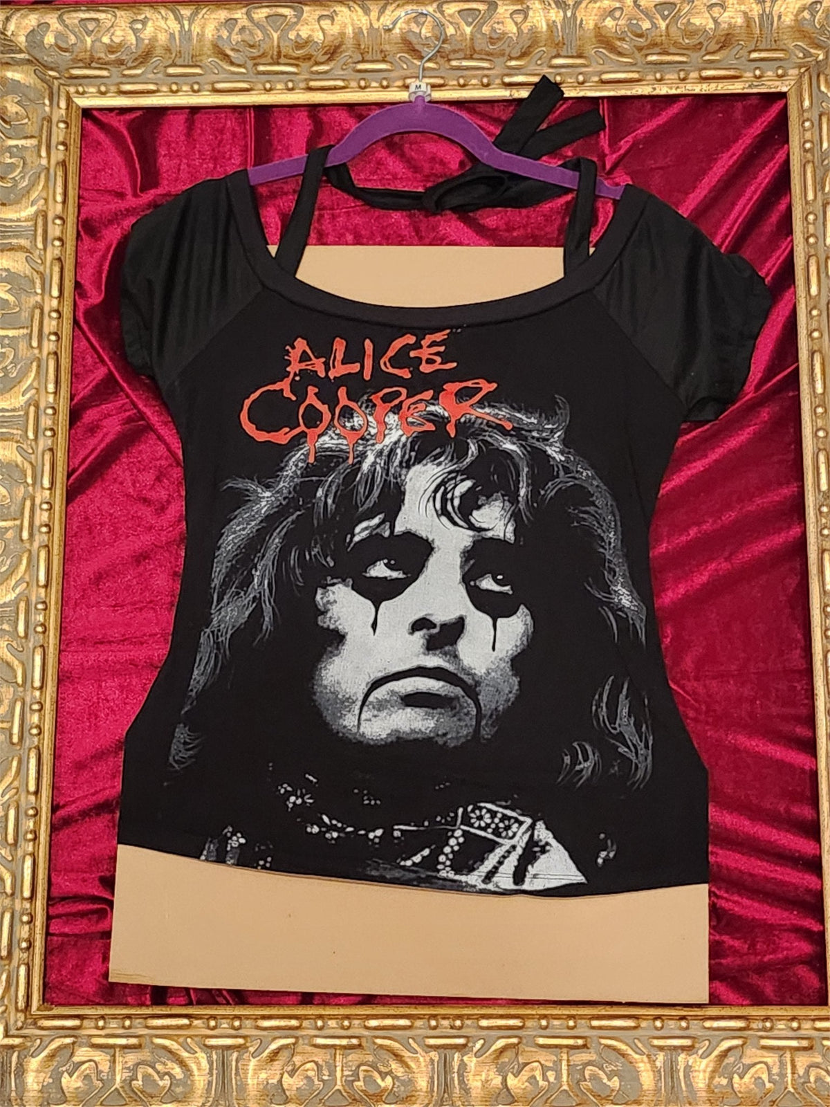Alice Cooper – One-of-a-Kind Women’s M Reworked Shirt