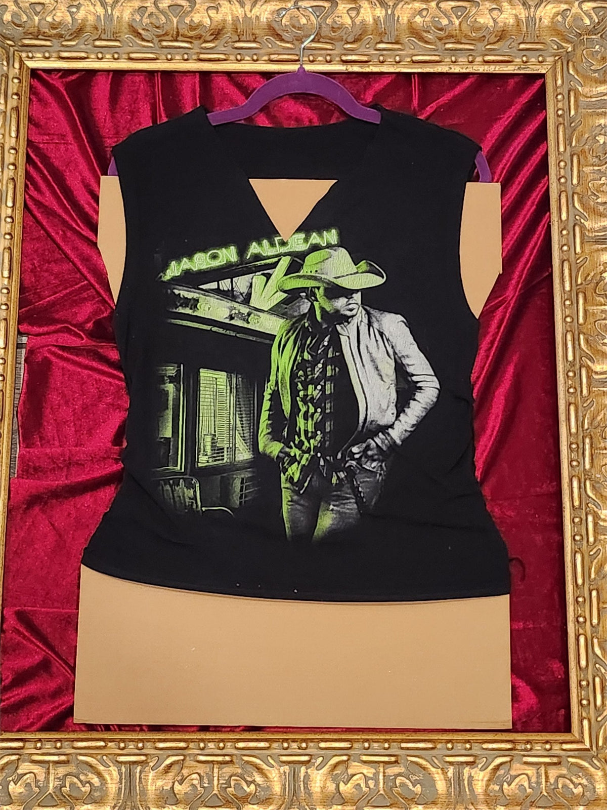 Jason Aldean – One-of-a-Kind Women’s M Reworked Shirt