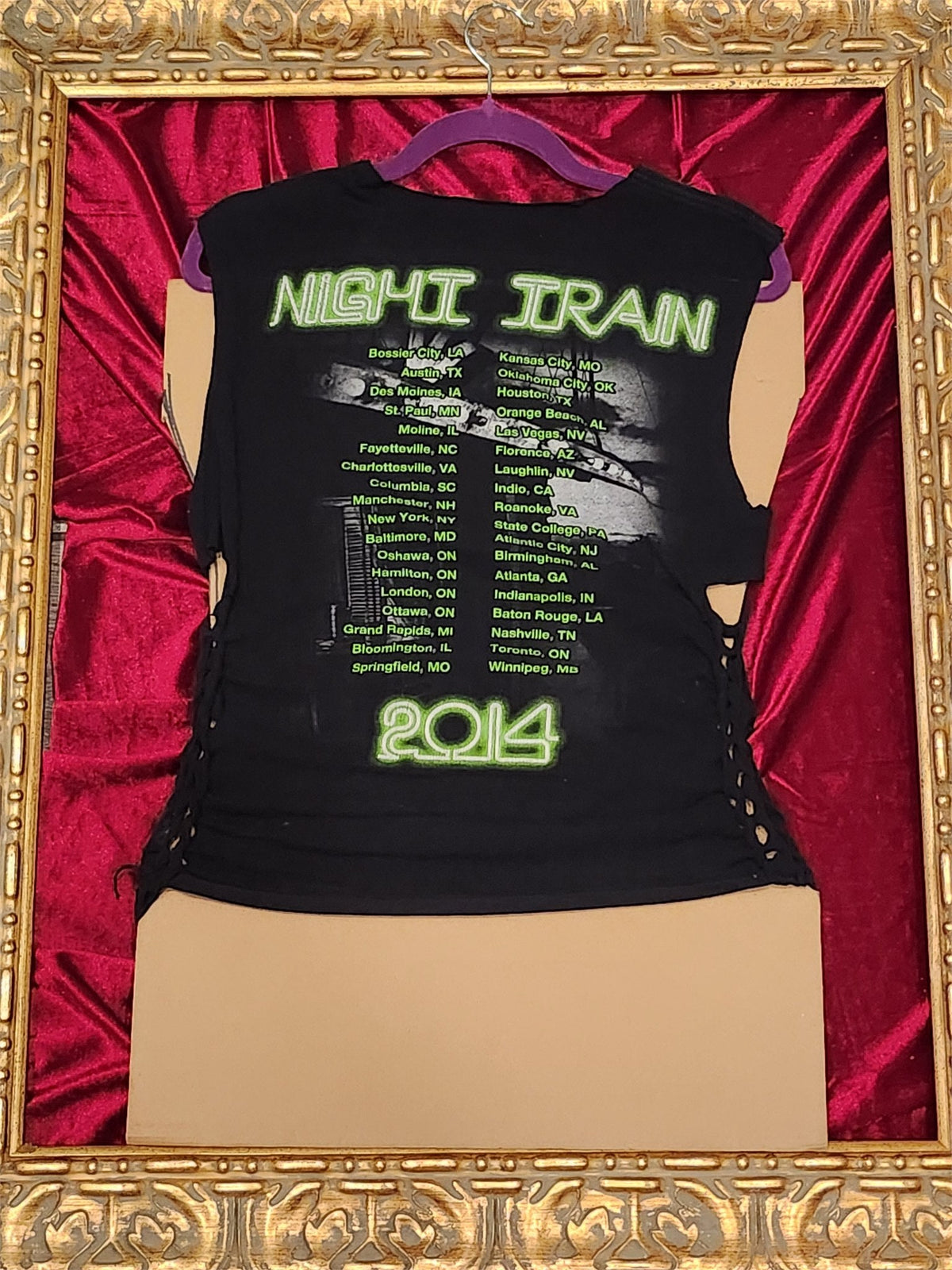 Jason Aldean – One-of-a-Kind Women’s M Reworked Shirt - additional view