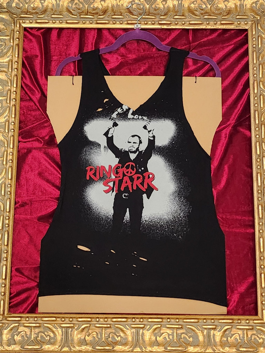 Ringo Starr – One-of-a-Kind Women’s M Reworked Tank