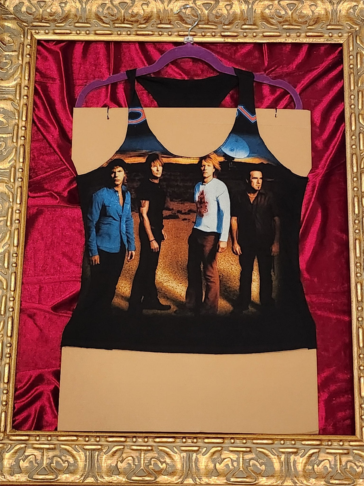 Bon Jovi – One-of-a-Kind Women’s M Reworked Tank