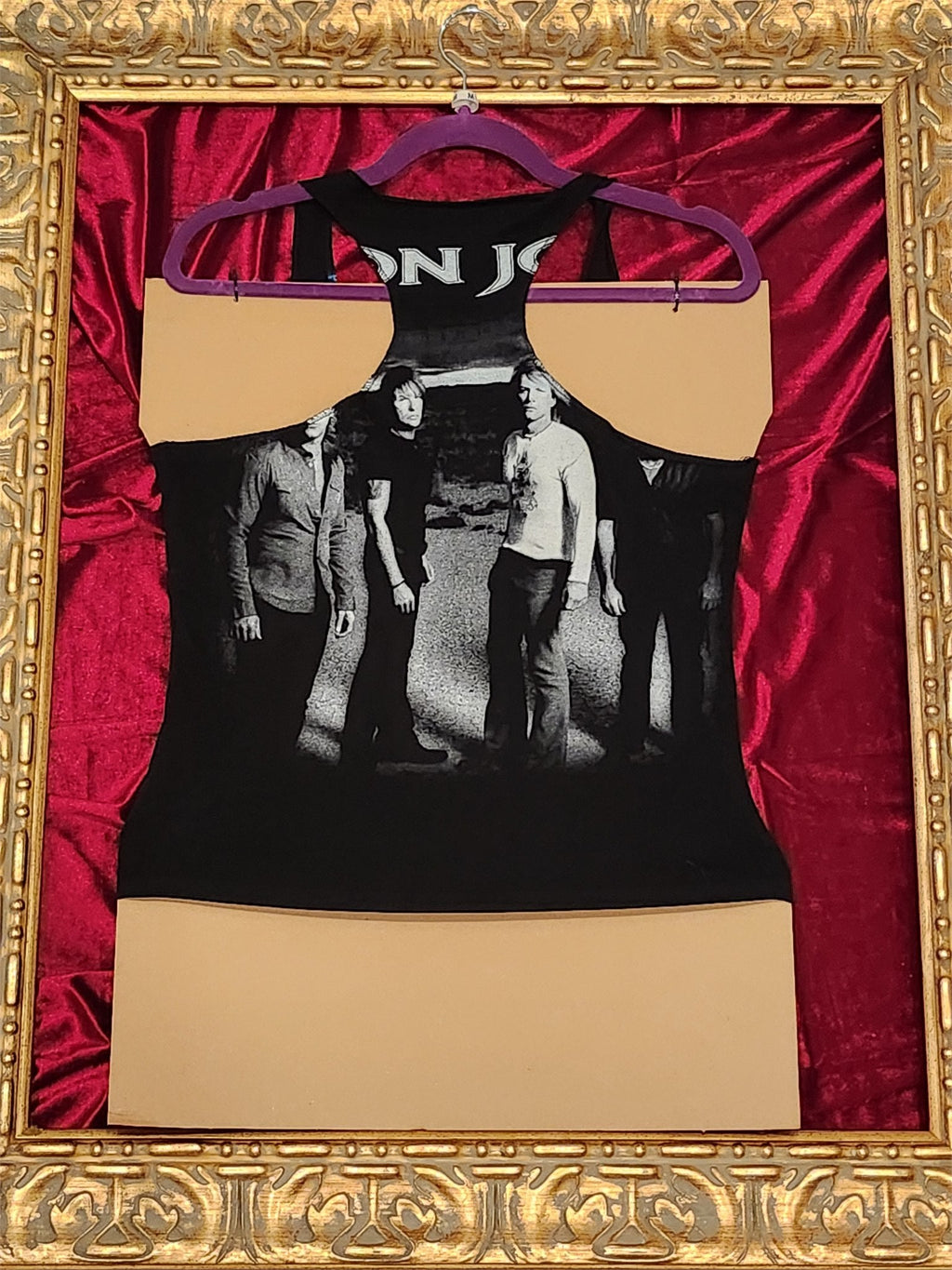 Bon Jovi – One-of-a-Kind Women’s M Reworked Tank - additional view