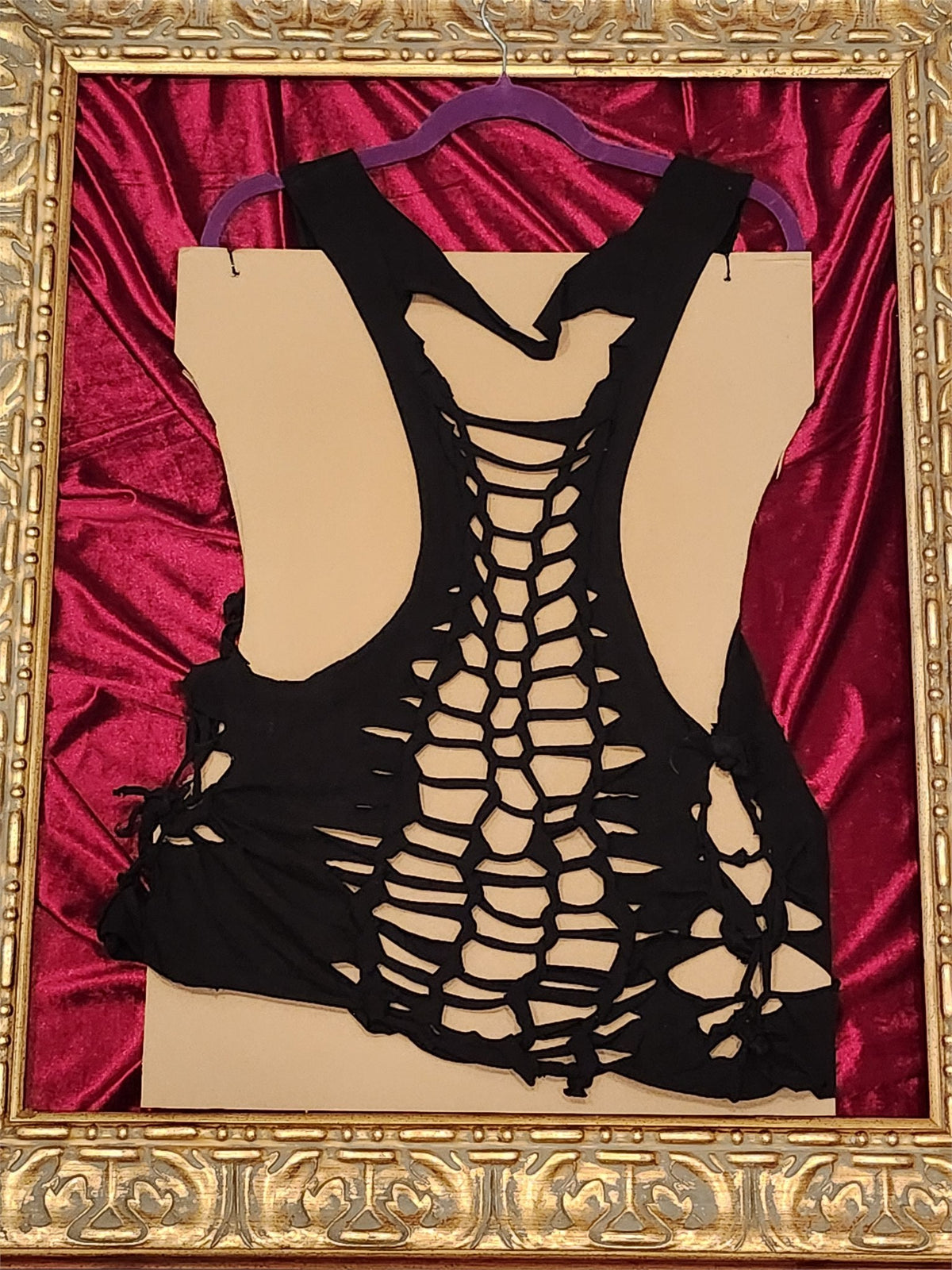 American Skull – One-of-a-Kind Women’s M Reworked Tank - additional view