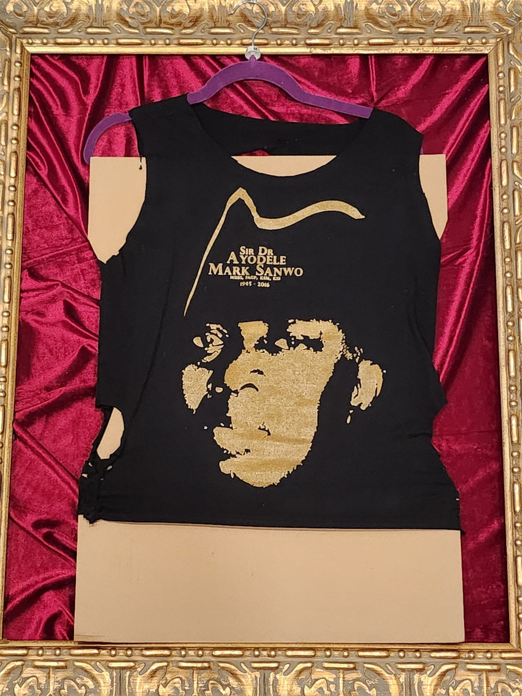 Mark Sanwo – One-of-a-Kind Women’s M Reworked Tank - additional view