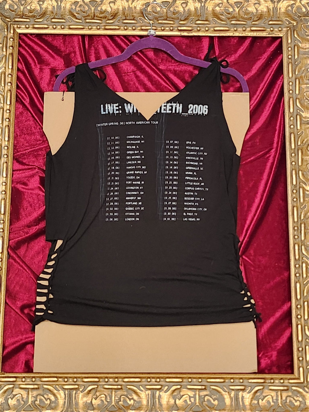 NIN – One-of-a-Kind Women’s M Reworked Tank - additional view