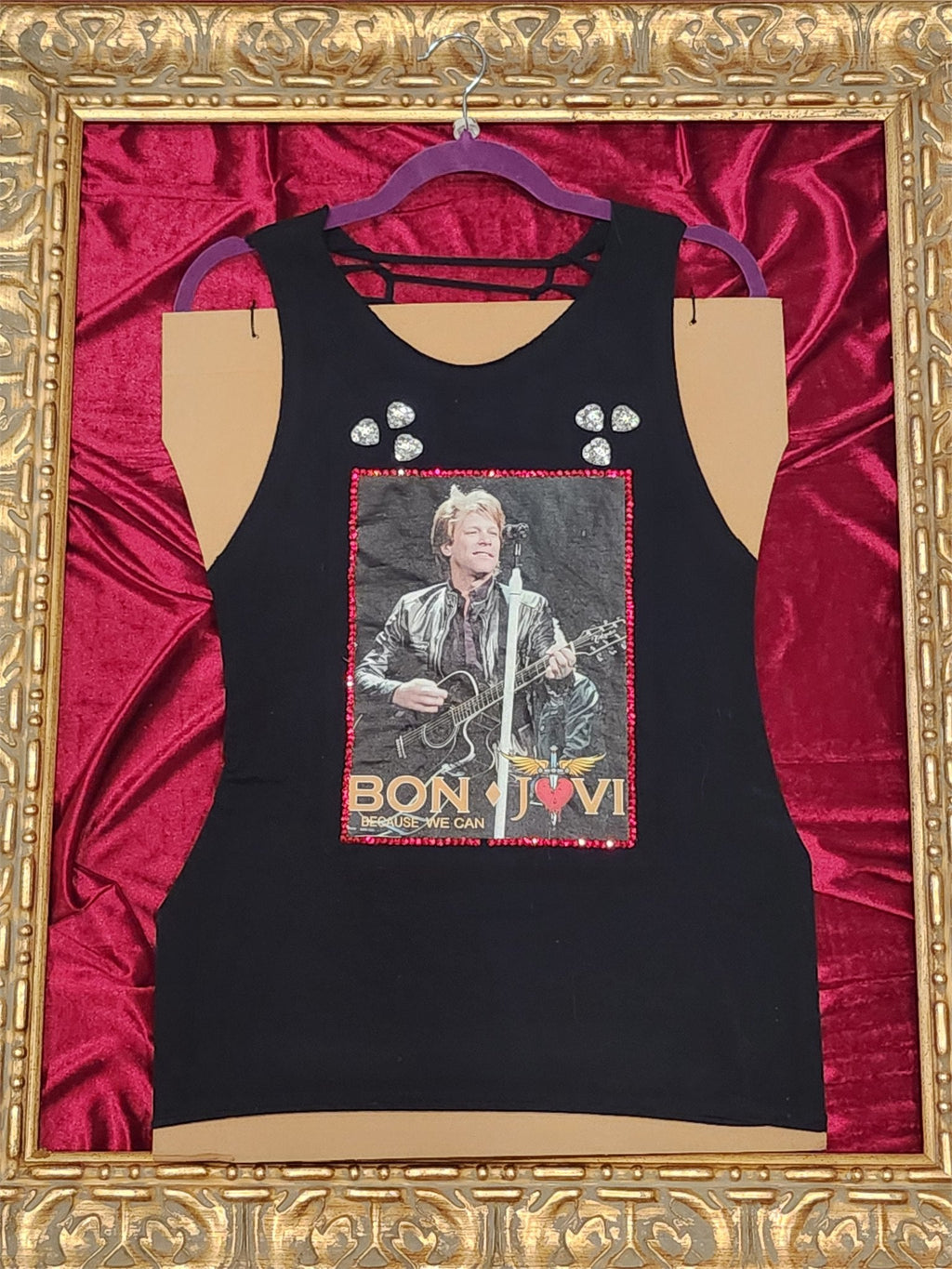 Bon Jovi – One-of-a-Kind Women’s M Reworked Tank