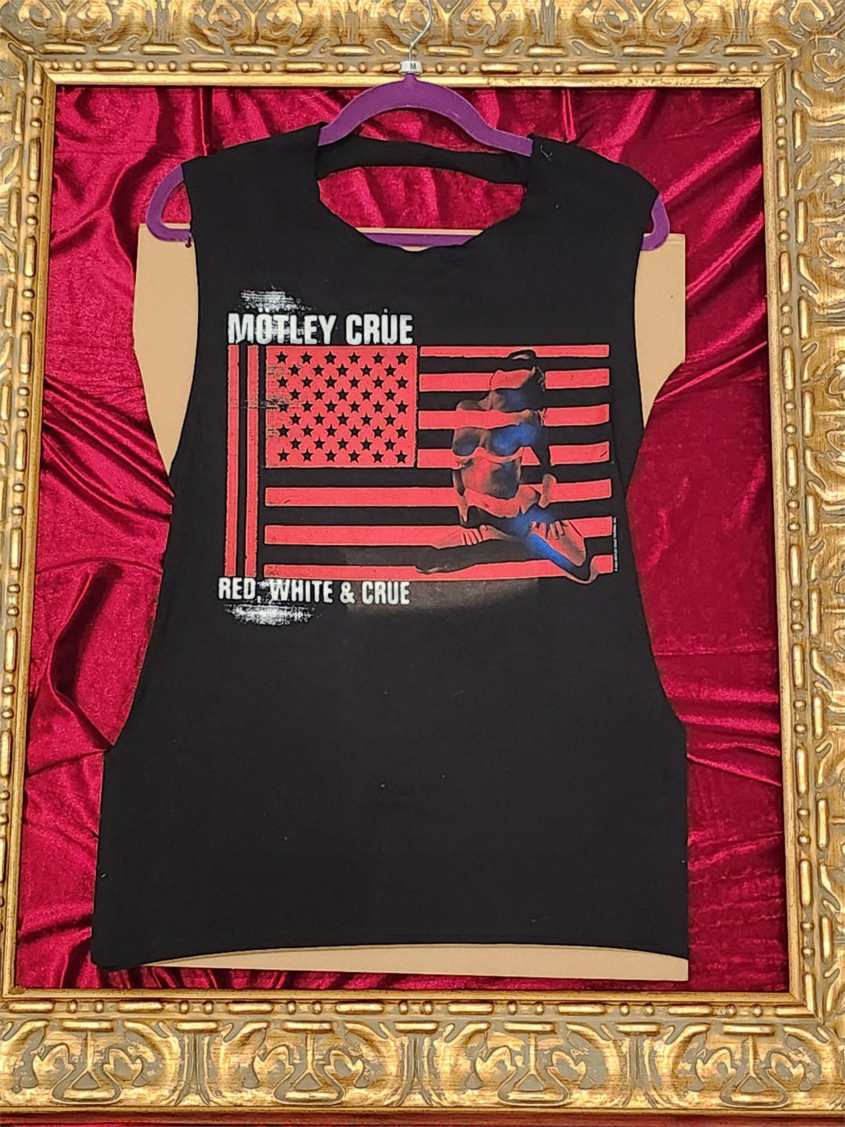 Motley Crue – One-of-a-Kind Women’s M Reworked Shirt