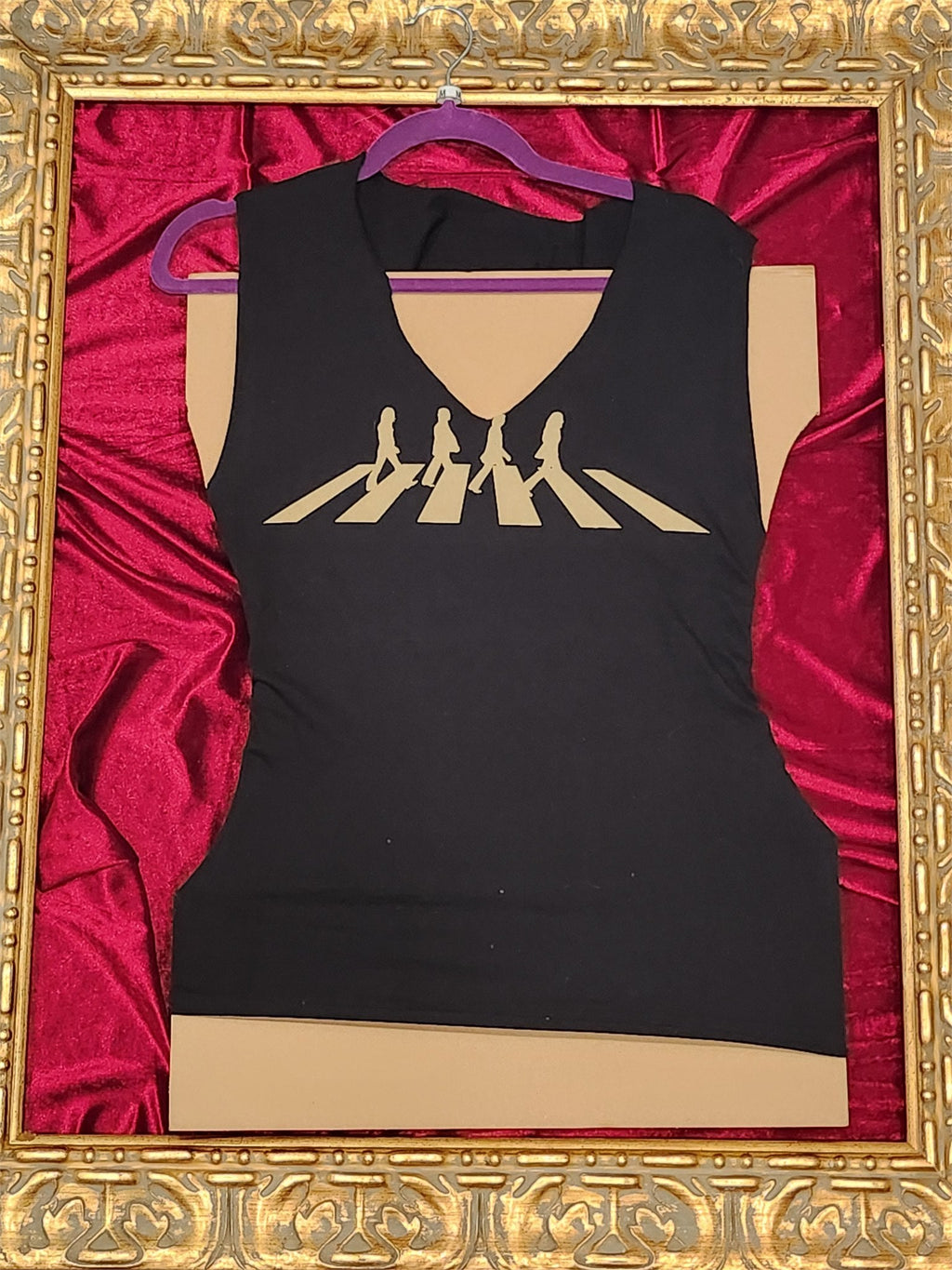 Beatles Walk – One-of-a-Kind Women’s M Reworked Tank