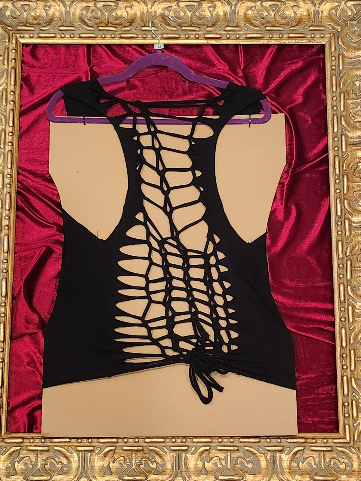 Captain America – One-of-a-Kind Women’s M Reworked Tank - additional view