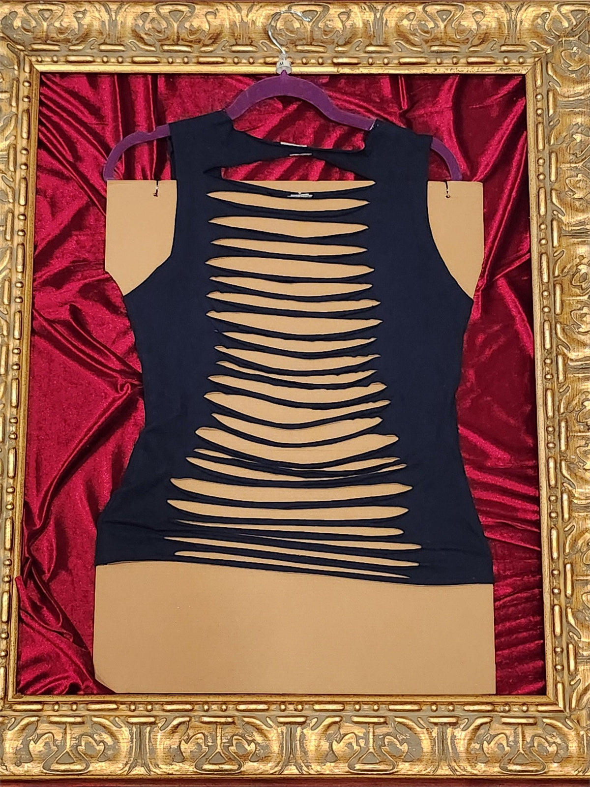 Patriots – One-of-a-Kind Women’s M Reworked Tank - additional view