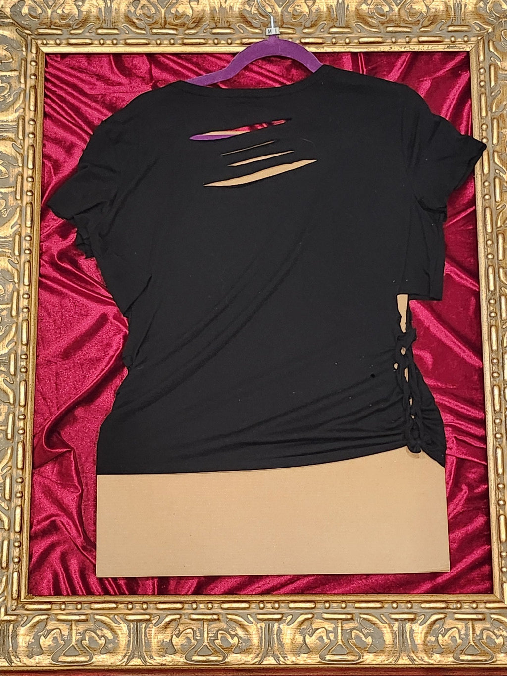 Little Mermaid – One-of-a-Kind Women’s M Reworked Shirt - additional view