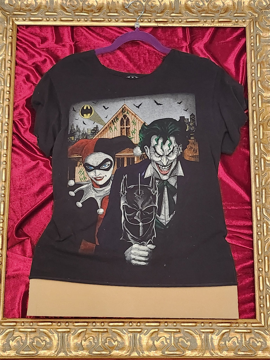 Joker & Harley – One-of-a-Kind Women’s M Reworked Shirt