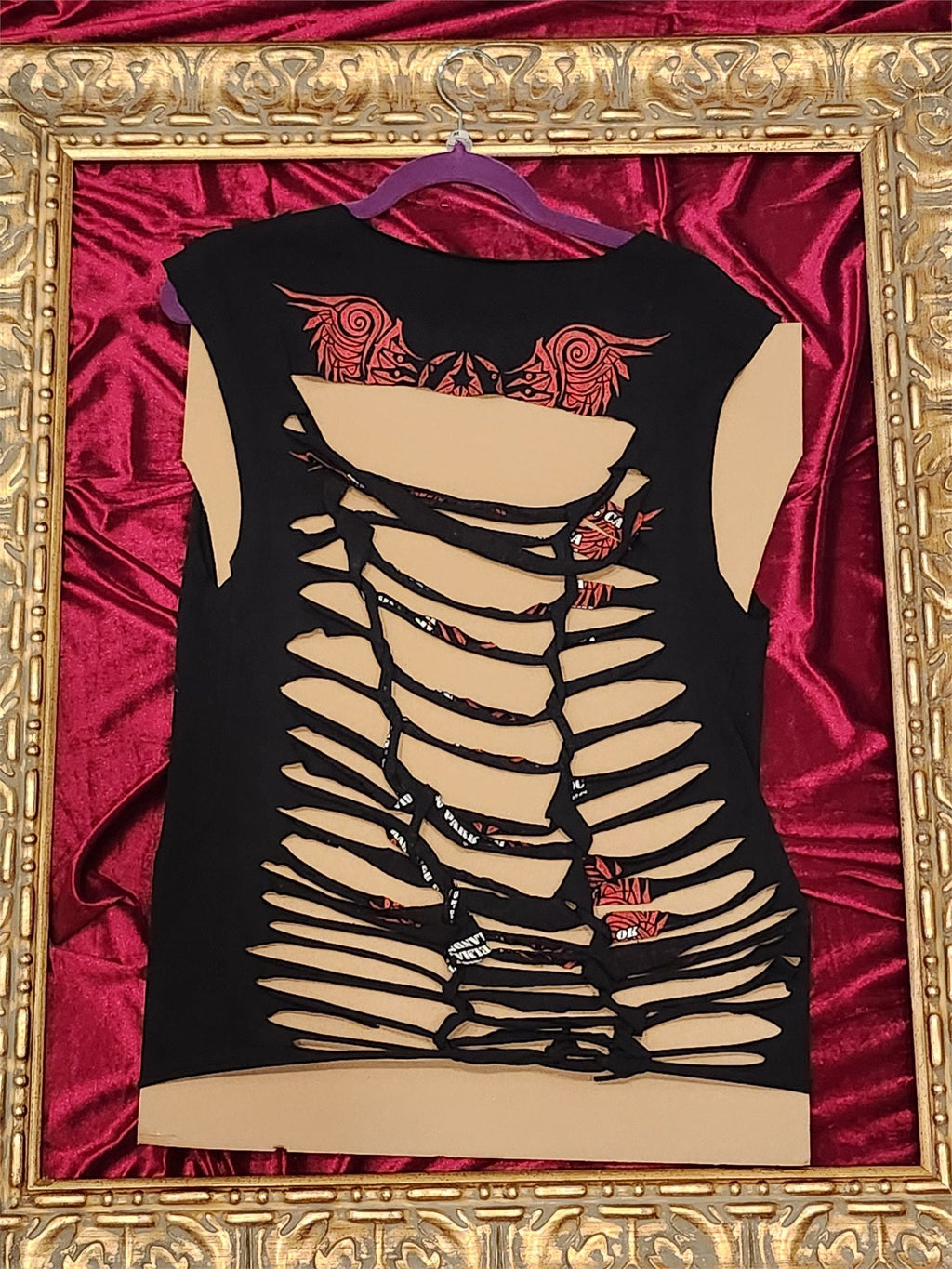 Rocksimus Maximus – One-of-a-Kind Women’s M Reworked Tank - additional view