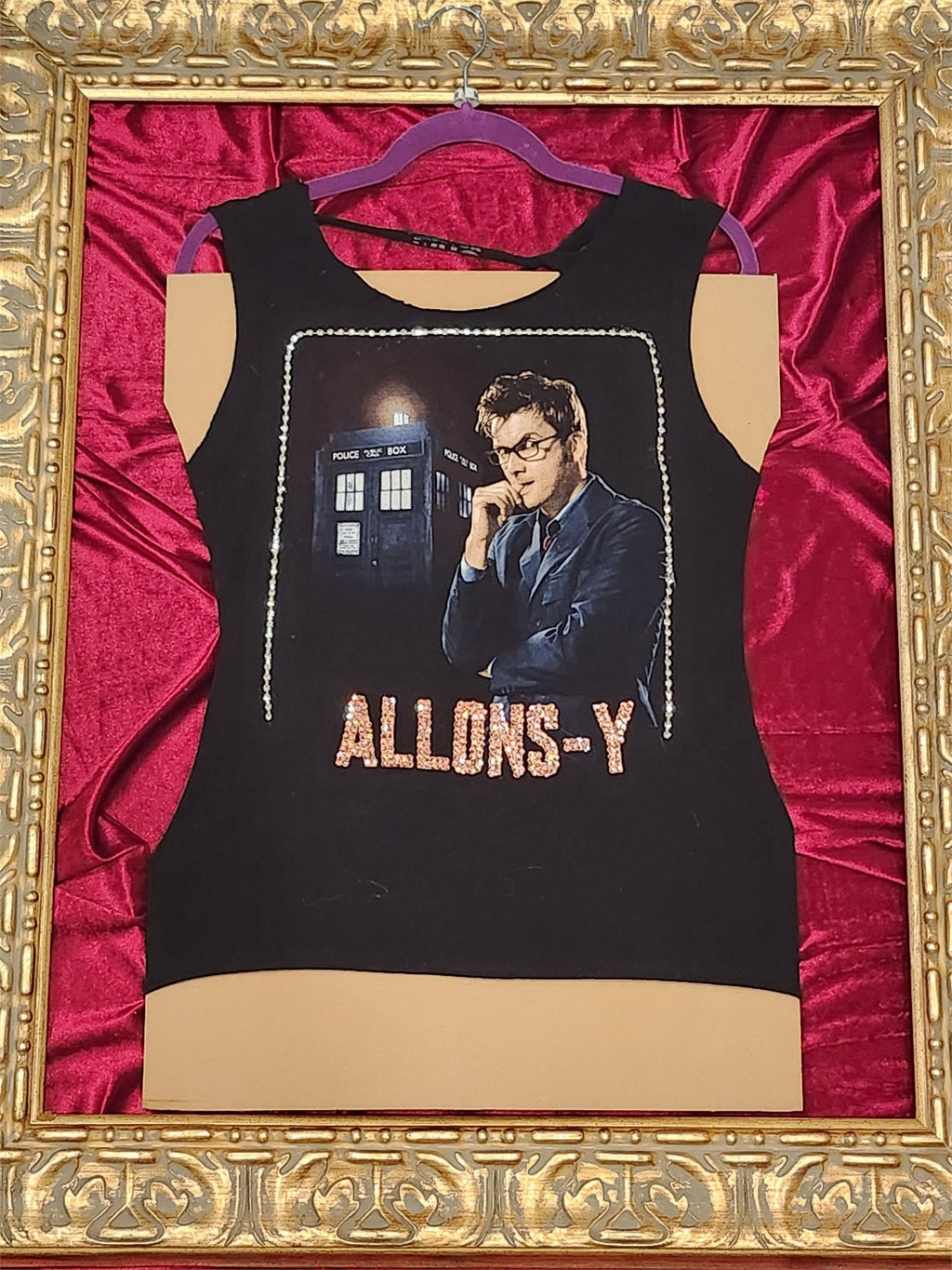 Allons-y – One-of-a-Kind Women’s M Reworked Tank