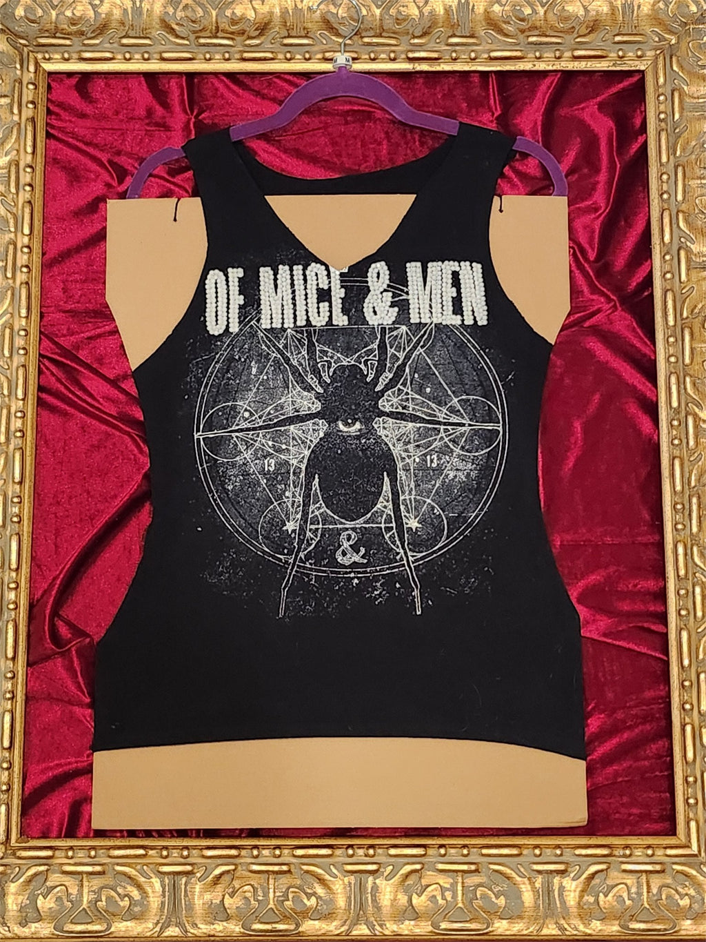 Of Mice & Men – One-of-a-Kind Women’s M Reworked Tank