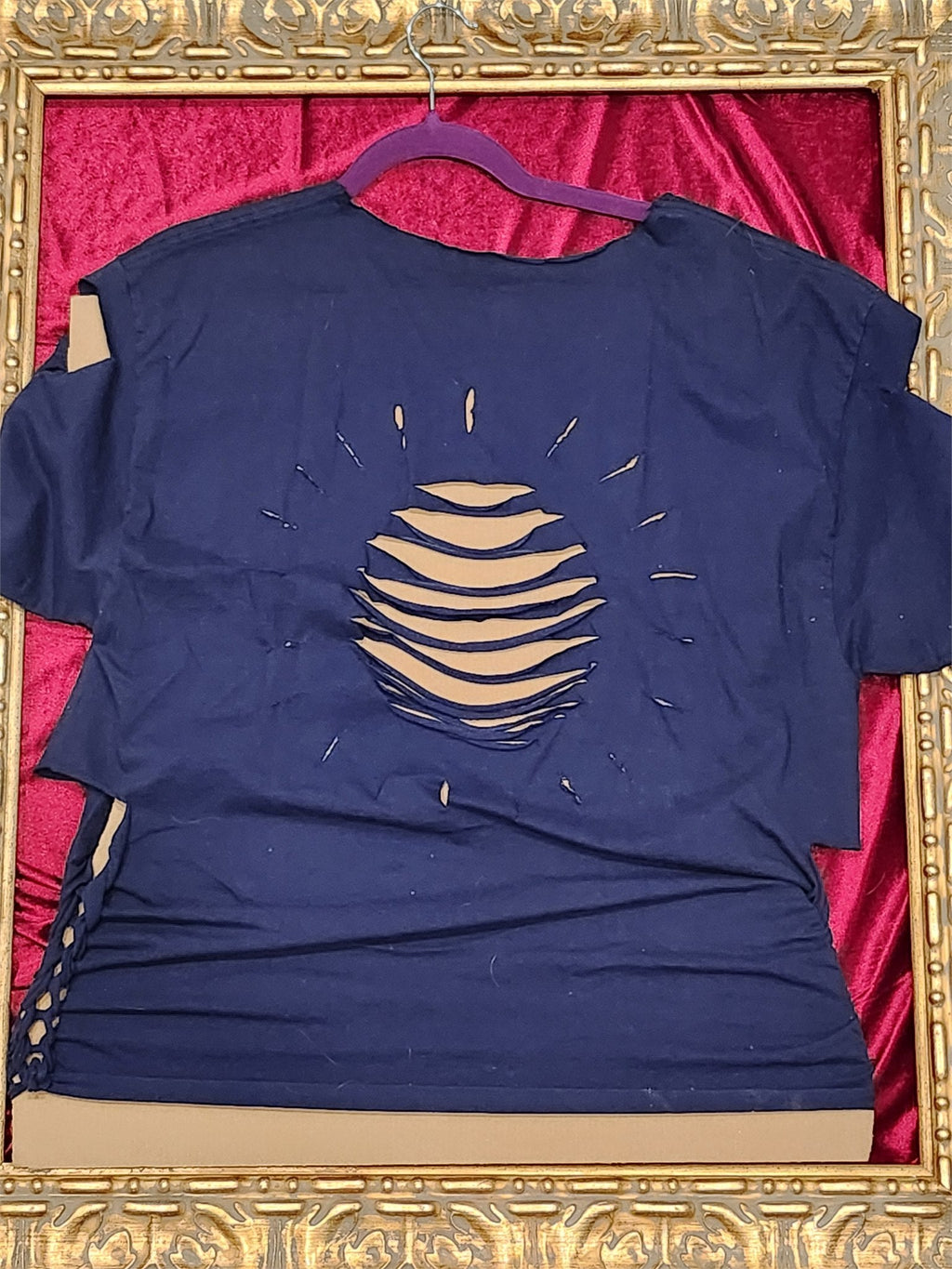 7 Ups – One-of-a-Kind Women’s L Reworked Shirt - additional view