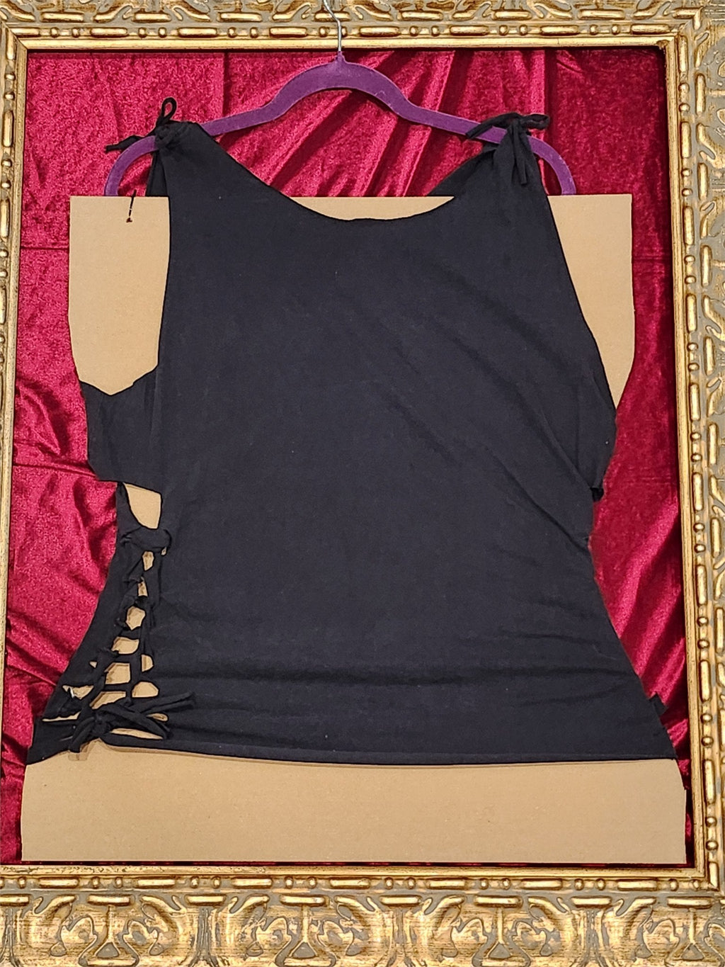 Pittsburg Penguins – One-of-a-Kind Women’s L Reworked Tank - additional view