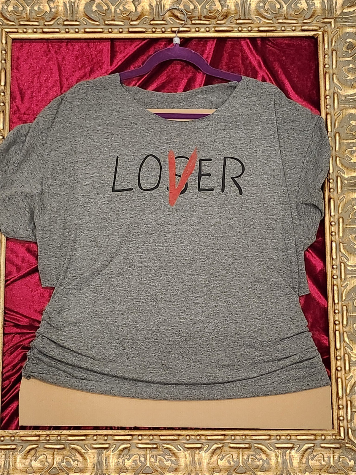 Loser / Lover – One-of-a-Kind Women’s L Reworked Shirt