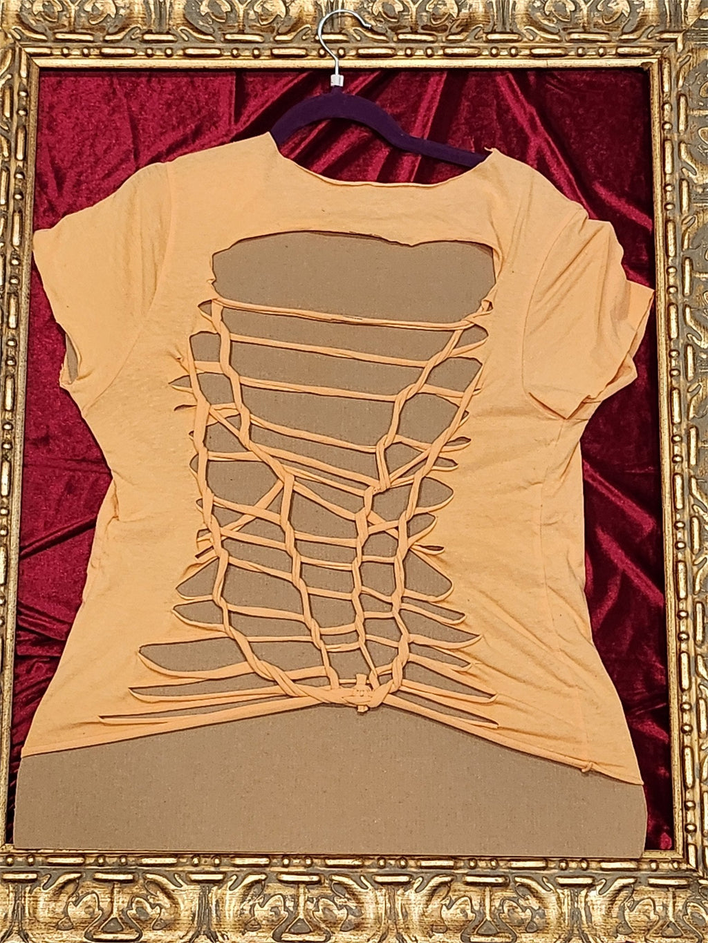 Great Pumpkin – One-of-a-Kind Women’s L Reworked Shirt - additional view