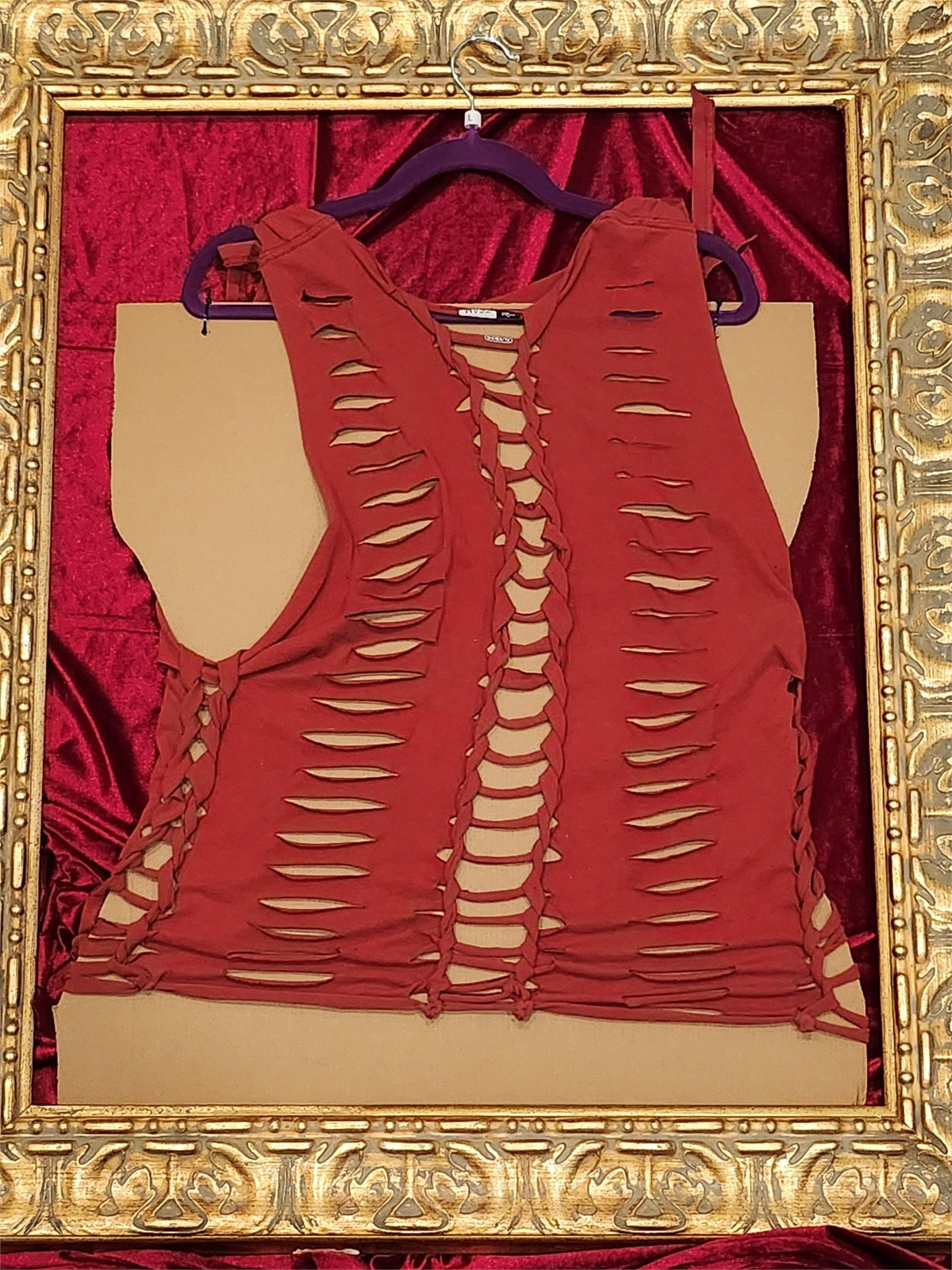 Arizona Cardinals – One-of-a-Kind Women’s L Reworked Shirt - additional view