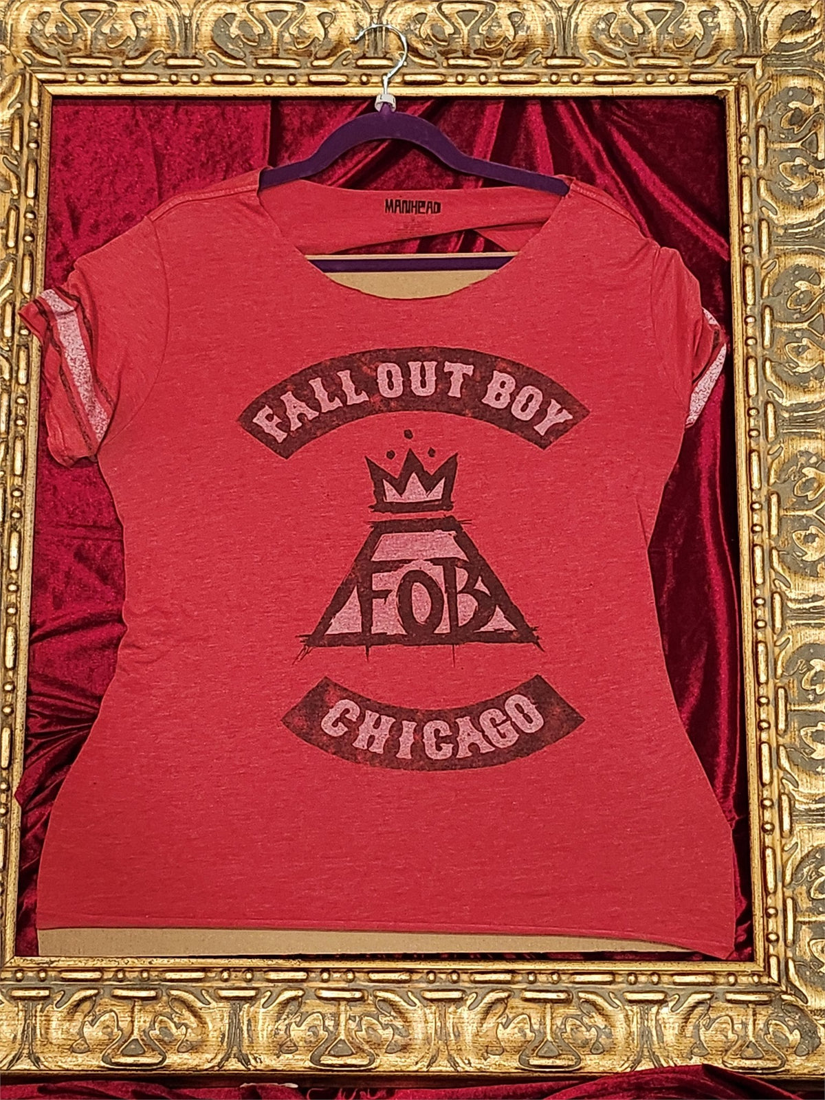 Fall Out Boy – One-of-a-Kind Women’s L Reworked Shirt
