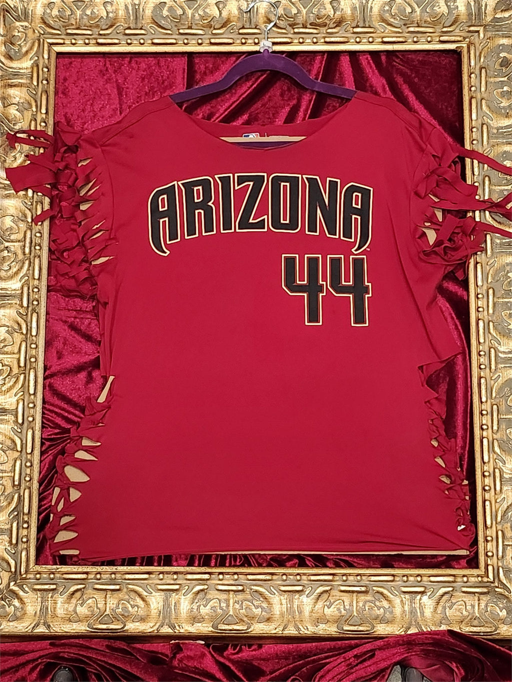 Arizona Diamondbacks – One-of-a-Kind Women’s L Reworked Shirt