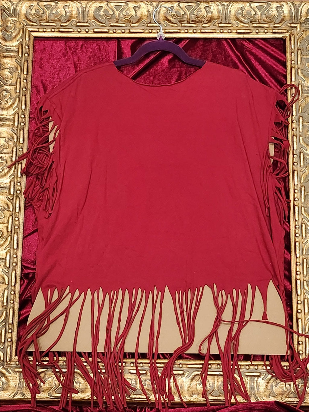 USA Patriotic – One-of-a-Kind Women’s L Reworked Shirt - additional view