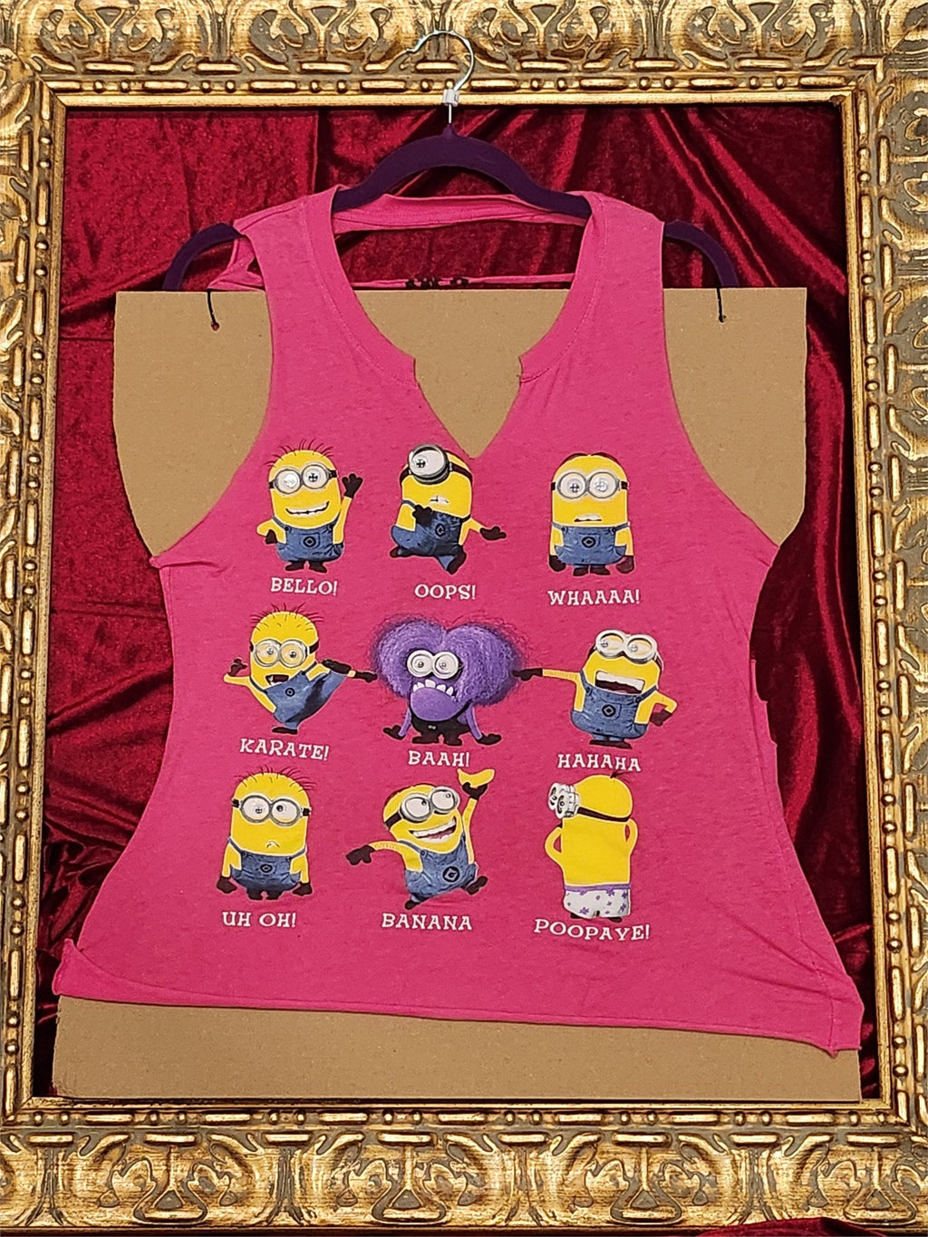 Minions Emotions – One-of-a-Kind Women’s L Reworked Tank