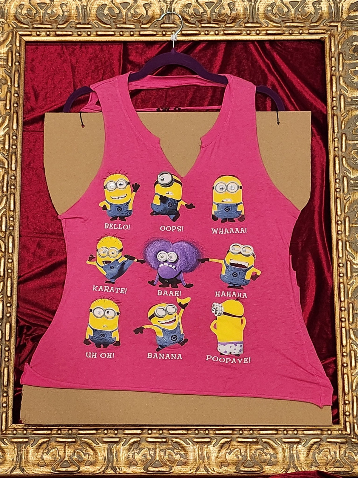 Minions Emotions – One-of-a-Kind Women’s L Reworked Tank