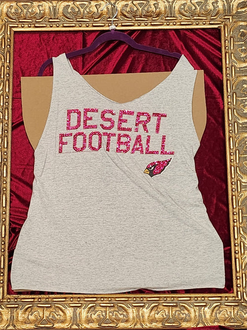 Arizona Cardinals – One-of-a-Kind Women’s L Reworked Tank