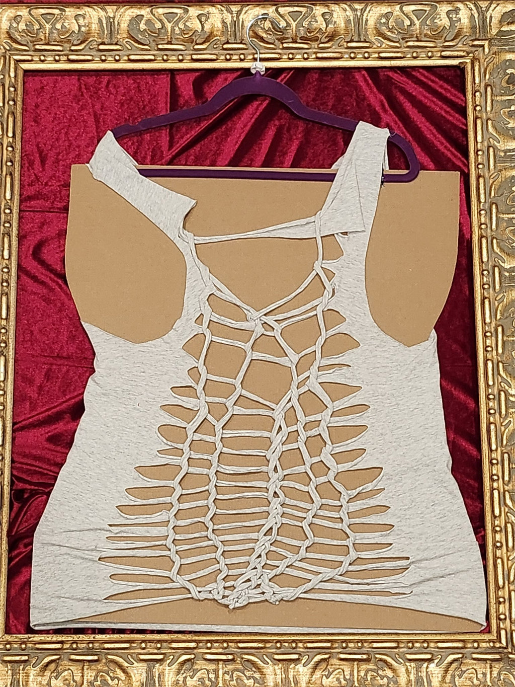 Arizona Cardinals – One-of-a-Kind Women’s L Reworked Tank - additional view