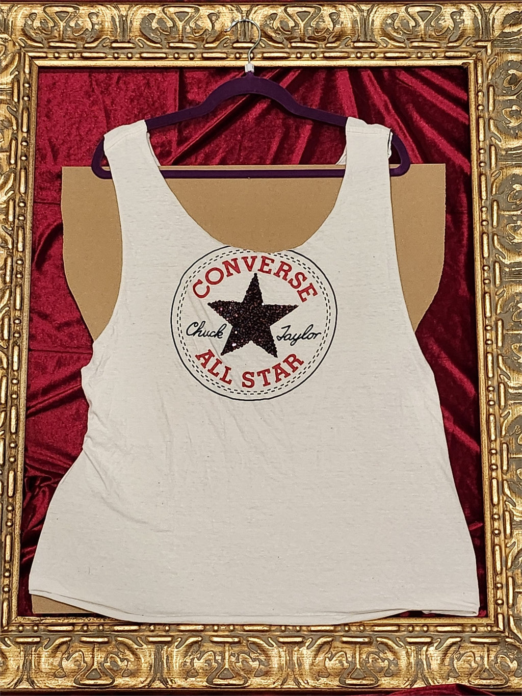 One-of-a-Kind Converse All Star Reworked Tank – Size L