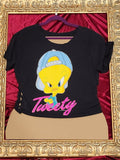 One-of-a-Kind Tweety Reworked Shirt – Size L