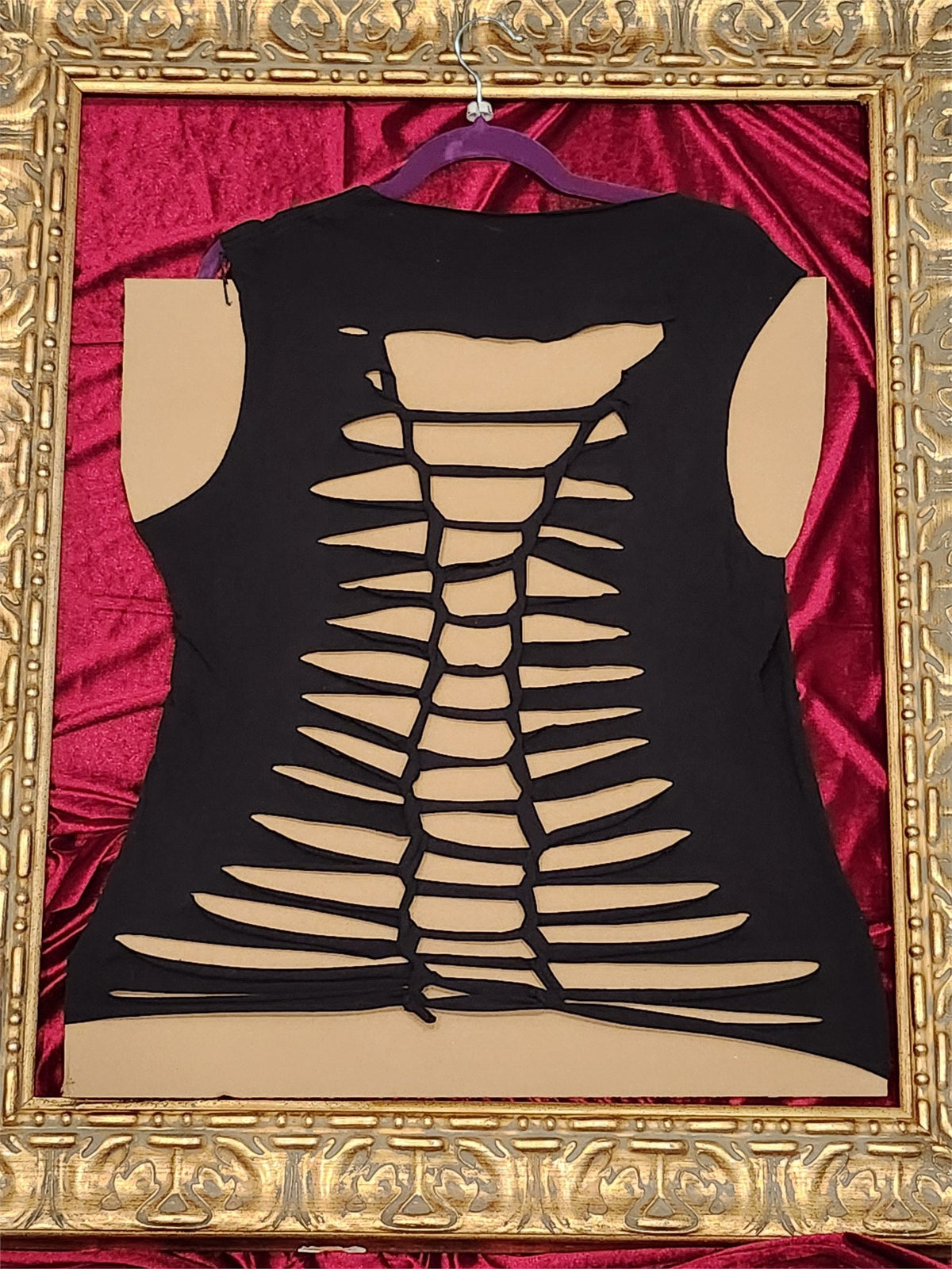 One-of-a-Kind Hufflepuff Quidditch Reworked Tank – Size L - additional view